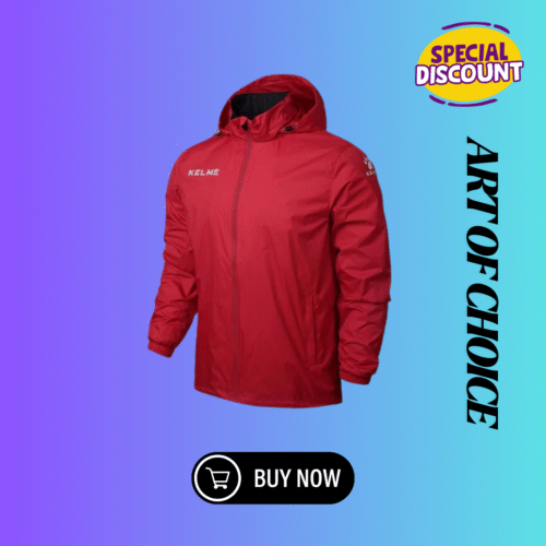 RED STREET RAINCOAT
