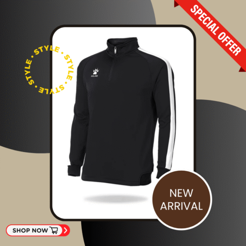 BLACK GLOBAL SWEATSHIRT