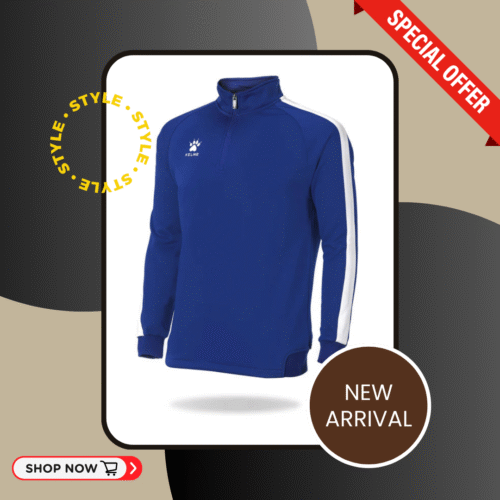 BLUE GLOBAL SWEATSHIRT