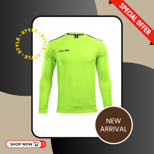 LIME LYNX SWEATSHIRT