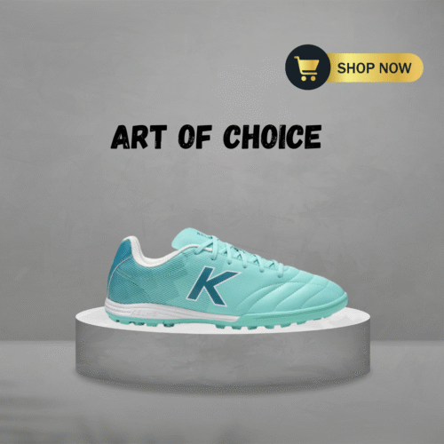 GREEN KICK TURF FOOTBALL BOOTS