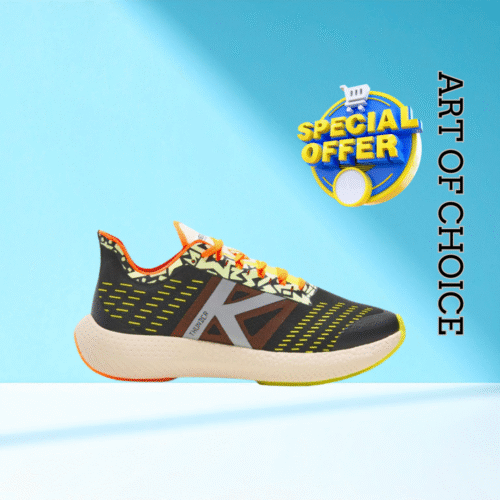 THUNDERSTORM BLACK RUNNING SHOES